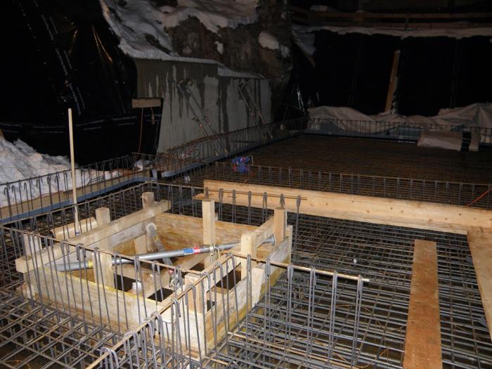 Fundament Stiegenhaus